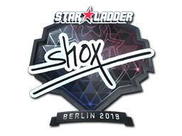 Sticker Slab | shox (Foil) | Berlin 2019