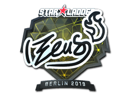 Sticker Slab | Zeus (Foil) | Berlin 2019