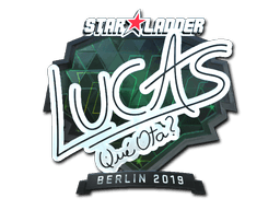 Sticker Slab | LUCAS1 (Foil) | Berlin 2019