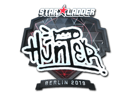 Sticker Slab | huNter- (Foil) | Berlin 2019
