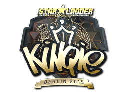 Sticker Slab | kinqie (Gold) | Berlin 2019