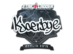 Sticker Slab | Kjaerbye (Foil) | Berlin 2019