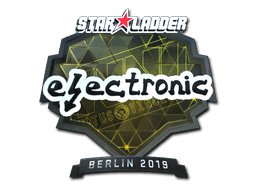 Sticker Slab | electronic (Foil) | Berlin 2019