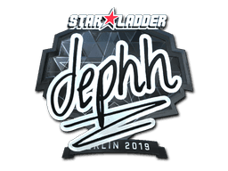 Sticker Slab | dephh (Foil) | Berlin 2019