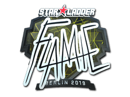 Sticker Slab | flamie (Foil) | Berlin 2019