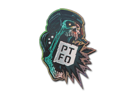 Sticker Slab | PTFO (Holo)