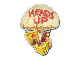 Sticker Slab | Heads Up