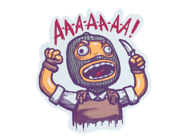 Sticker Slab | Angry T