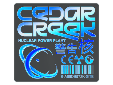 Sticker Slab | Cedar Creek (Holo)