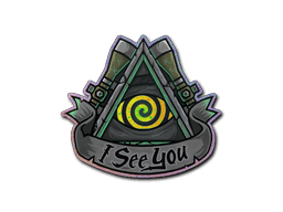 Sticker Slab | I See You (Holo)