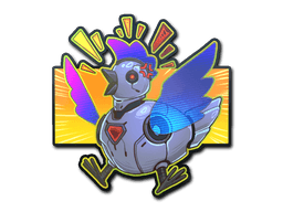 Sticker Slab | Cyber Chicken (Holo)