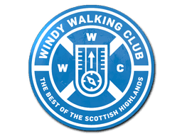 Sticker Slab | Windy Walking Club