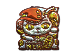 Sticker Slab | Lucky Cat (Foil)