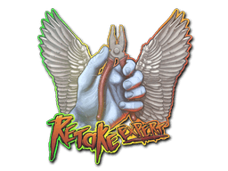 Sticker Slab | Retake Expert (Holo)