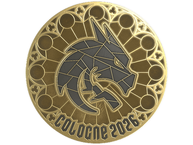 Sticker | Team Spirit (Gold) | Cologne 2026