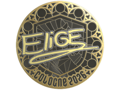 Sticker | EliGE (Gold) | Cologne 2026