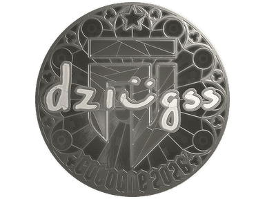 Sticker | dziugss (Foil) | Cologne 2026
