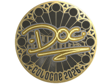 Sticker | doc (Gold) | Cologne 2026