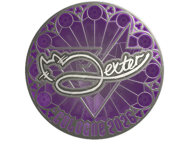 Sticker Slab | dexter (Foil) | Cologne 2026