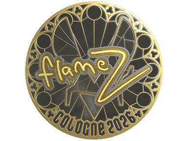 Sticker | FlameZ (Gold) | Cologne 2026