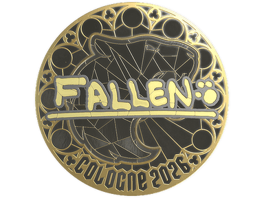 Sticker | FalleN (Gold) | Cologne 2026