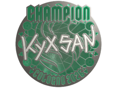 Sticker Slab | kyxsan (Foil, Champion) | Cologne 2026