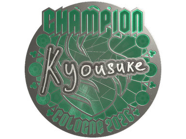 Sticker Slab | kyousuke (Foil, Champion) | Cologne 2026