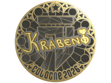 Sticker | Krabeni (Gold) | Cologne 2026