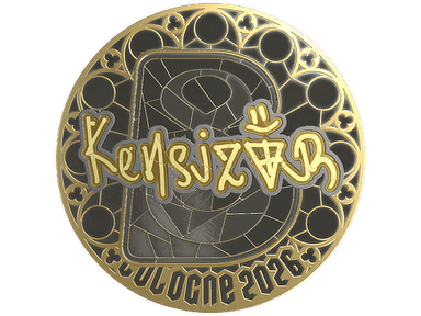Sticker | kensizor (Gold) | Cologne 2026