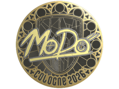 Sticker Slab | MoDo (Gold) | Cologne 2026