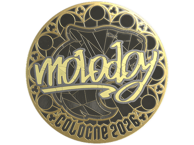 Sticker Slab | molodoy (Gold) | Cologne 2026