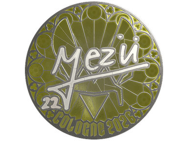 Sticker | mezii (Foil) | Cologne 2026