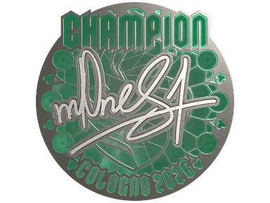 Sticker Slab | m0NESY (Foil, Champion) | Cologne 2026