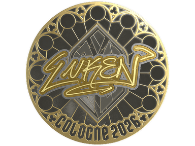 Sticker | luken (Gold) | Cologne 2026