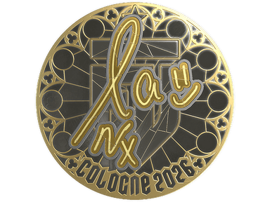 Sticker | lauNX (Gold) | Cologne 2026