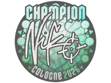 Sticker Slab | NiKo (Champion) | Cologne 2026