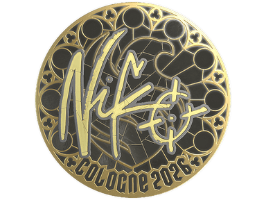 Sticker | NiKo (Gold) | Cologne 2026