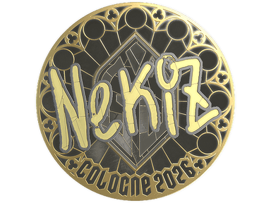 Sticker | NEKiZ (Gold) | Cologne 2026