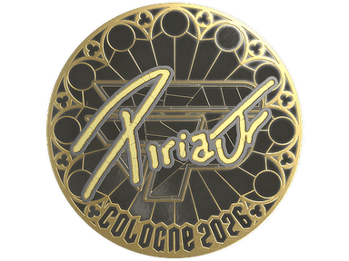 Sticker | piriajr (Gold) | Cologne 2026