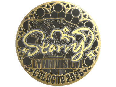 Sticker | Starry (Gold) | Cologne 2026
