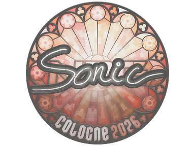 Sticker | Sonic | Cologne 2026