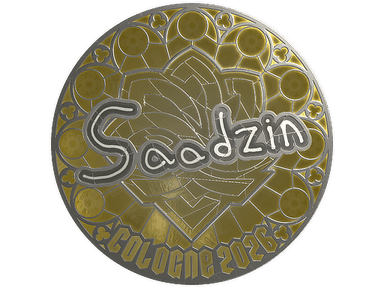 Sticker Slab | saadzin (Foil) | Cologne 2026