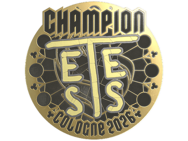 Sticker Slab | TeSeS (Gold, Champion) | Cologne 2026