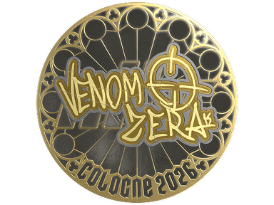 Sticker | venomzera (Gold) | Cologne 2026