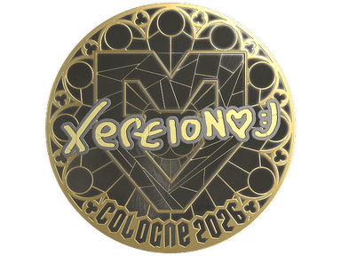 Sticker | xertioN (Gold) | Cologne 2026