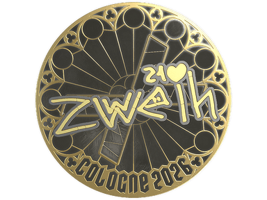 Sticker | zweih (Gold) | Cologne 2026