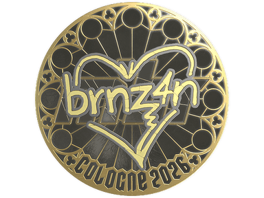 Sticker | brnz4n (Gold) | Cologne 2026