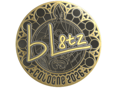 Sticker | bLitz (Gold) | Cologne 2026