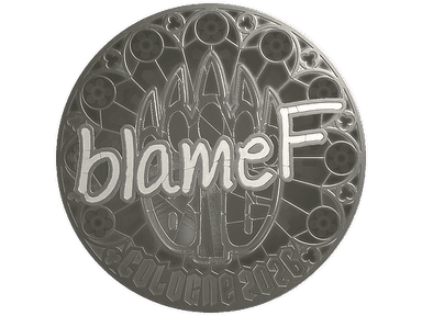 Sticker | blameF (Foil) | Cologne 2026