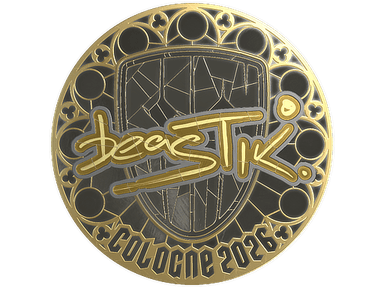 Sticker | beastik (Gold) | Cologne 2026